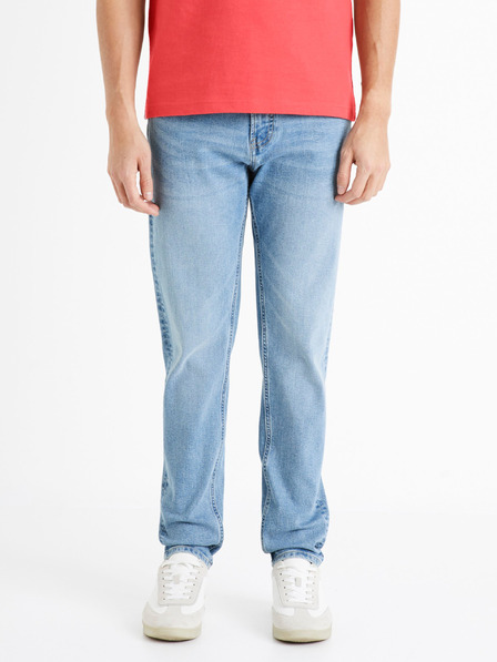 Celio Svijetloplave muške slim fit traperice Celio C25 Doslight25