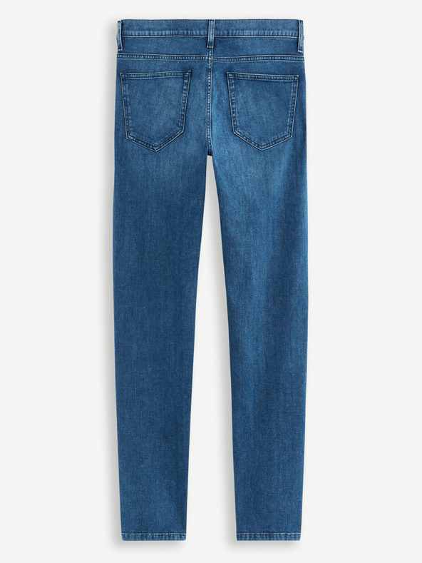 Celio Plave muške slim fit traperice Celio C25 Dosoft25