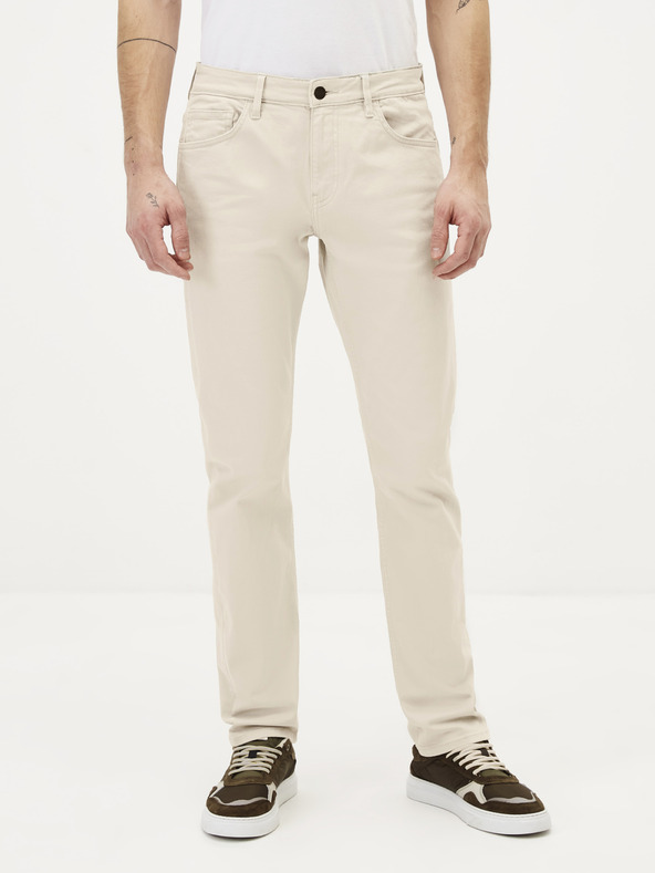 Celio Celio Jopry krem ​​traperice ravnog kroja
