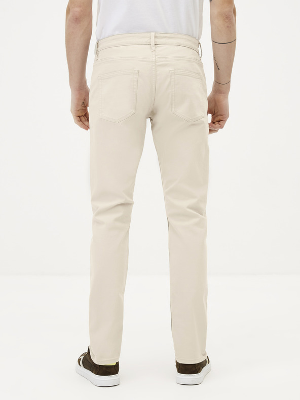 Celio Celio Jopry krem ​​traperice ravnog kroja