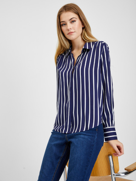 Orsay Bijelo-plava prugasta bluza za žene ORSAY