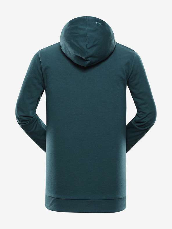 ALPINE PRO Muški pamučni sweatshirt ALPINE PRO KYTOR zelena