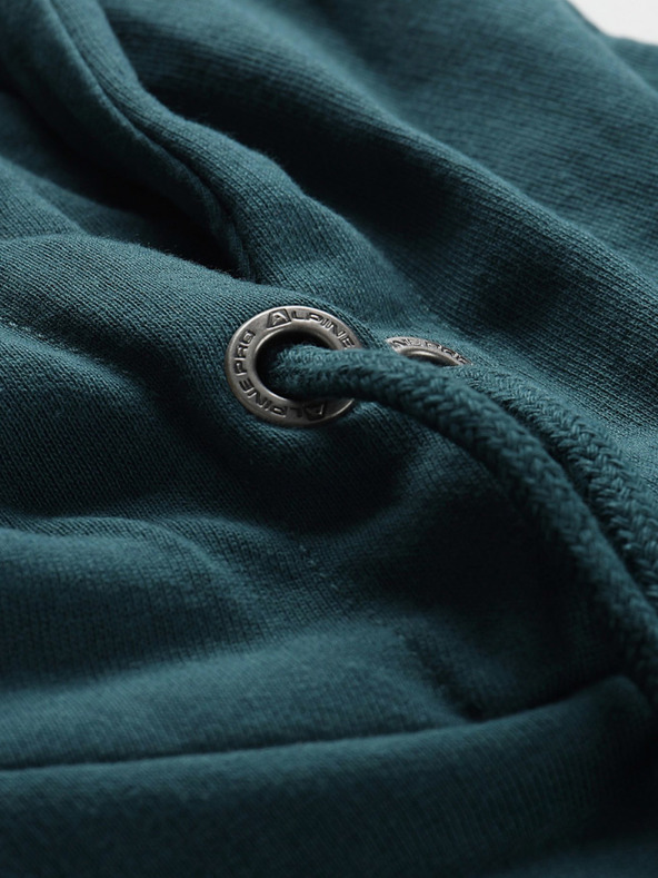 ALPINE PRO Muški pamučni sweatshirt ALPINE PRO KYTOR zelena