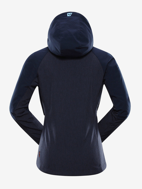 ALPINE PRO Ženska softshell jakna s membranom ALPINE PRO LANCA plava