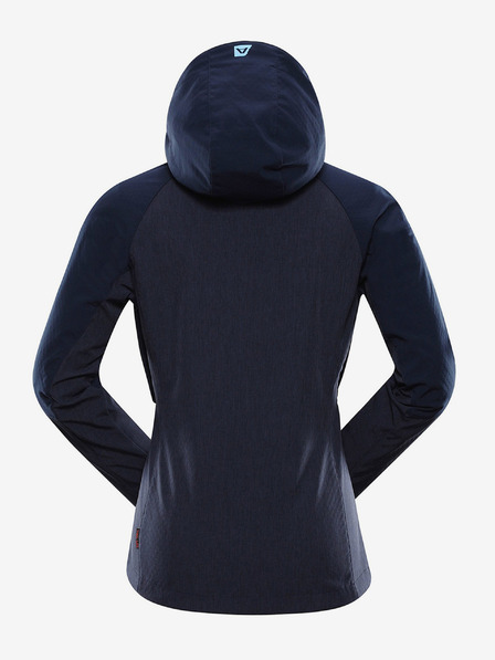 ALPINE PRO Ženska softshell jakna s membranom ALPINE PRO LANCA plava