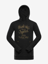 ALPINE PRO Muški pamučni sweatshirt ALPINE PRO KYTOR crni