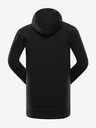 ALPINE PRO Muški pamučni sweatshirt ALPINE PRO KYTOR crni