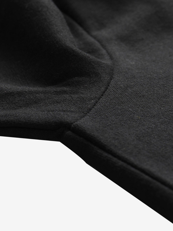 ALPINE PRO Muški pamučni sweatshirt ALPINE PRO KYTOR crni