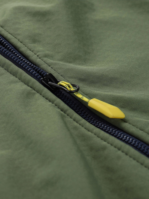 ALPINE PRO Ženska softshell jakna s membranom ALPINE PRO LANCA zelena