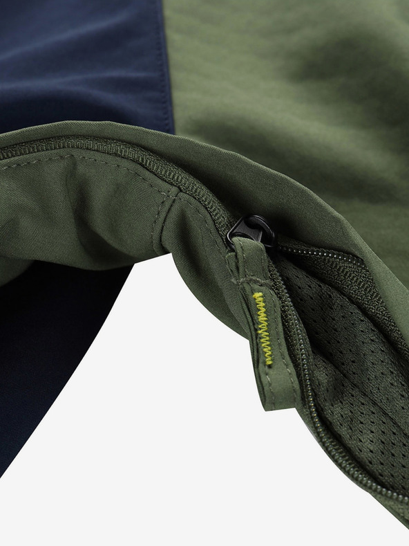 ALPINE PRO Ženska softshell jakna s membranom ALPINE PRO LANCA zelena
