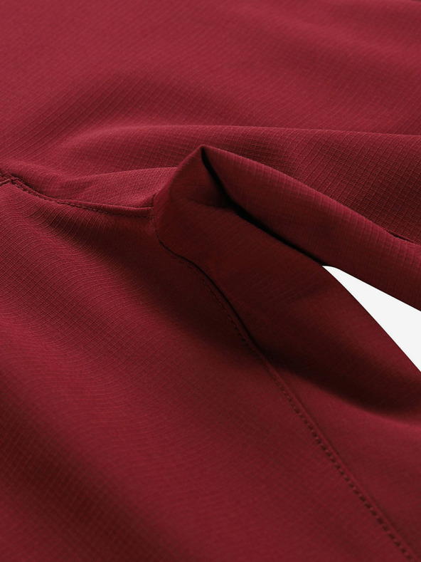 ALPINE PRO Ženske softshell hlače ALPINE PRO NUTTA crvene boje