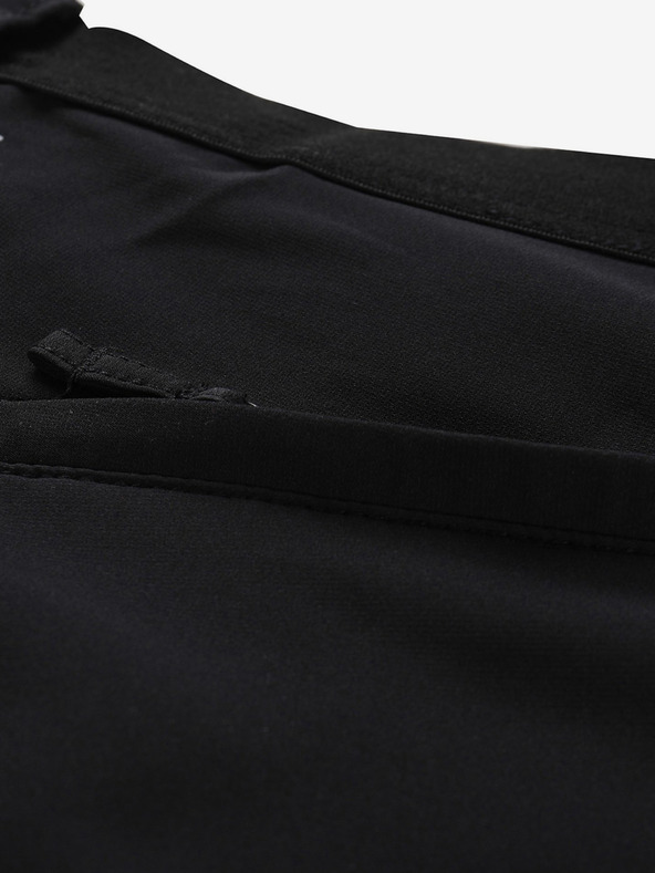 ALPINE PRO Ženski softshell kapri ALPINE PRO WEDERA crni