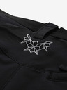ALPINE PRO Ženski softshell kapri ALPINE PRO WEDERA crni