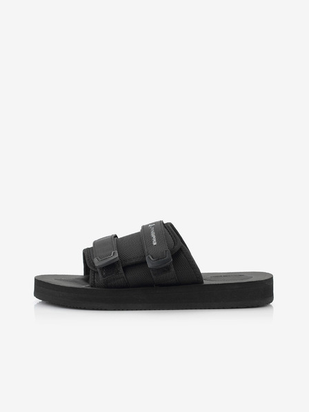 ALPINE PRO Papuče ALPINE PRO OVIERE crne