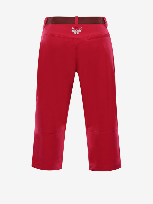 ALPINE PRO Ženski softshell kapri ALPINE PRO WEDERA roza