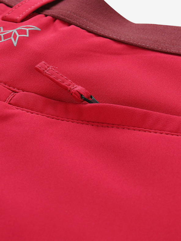 ALPINE PRO Ženski softshell kapri ALPINE PRO WEDERA roza