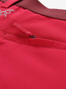 ALPINE PRO Ženski softshell kapri ALPINE PRO WEDERA roza