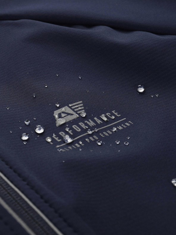 ALPINE PRO Ženska softshell jakna s membranom ALPINE PRO MULTA plava
