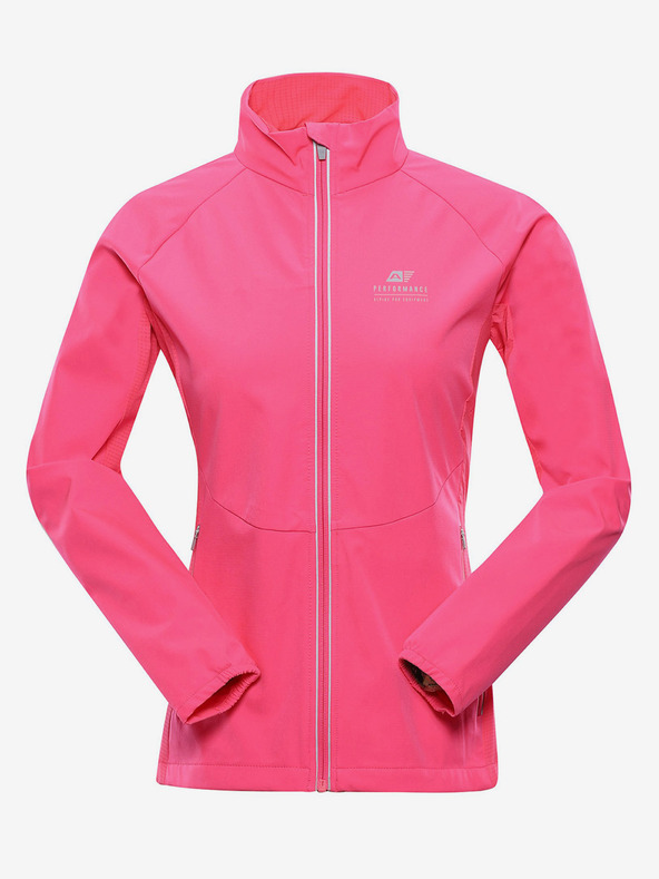 ALPINE PRO Ženska softshell jakna s membranom ALPINE PRO MULTA roza