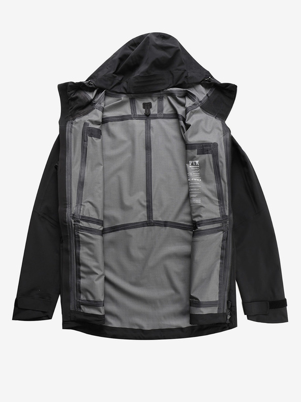 ALPINE PRO Muška jakna s ptx membranom ALPINE PRO CORT crna