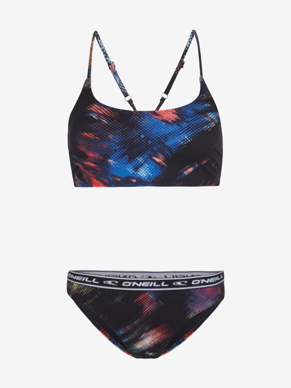 O'Neill Plavo-crni ženski dvodijelni kupaći kostim s uzorkom O'Neill SPORT BIKINI SET