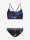 O'Neill Plavo-crni ženski dvodijelni kupaći kostim s uzorkom O'Neill SPORT BIKINI SET