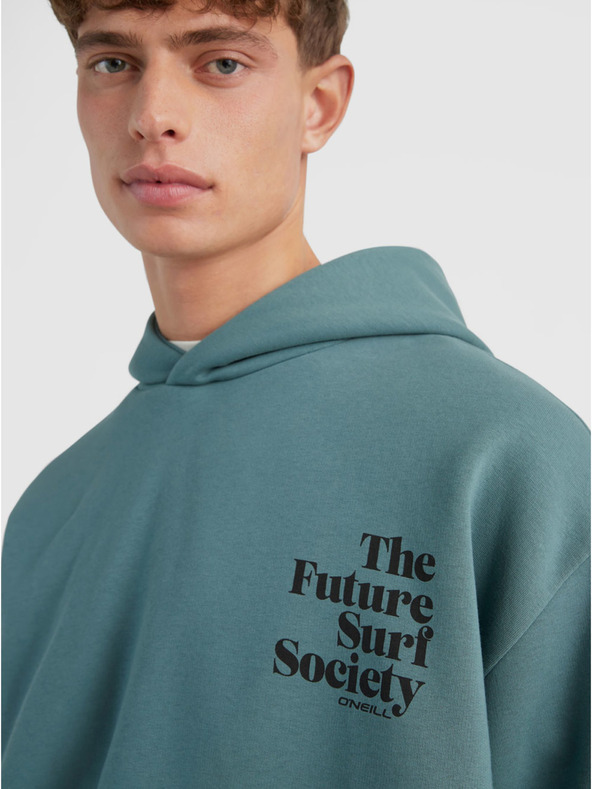 O'Neill Muška tirkizna majica s kapuljačom O'Neill FUTURE SURF