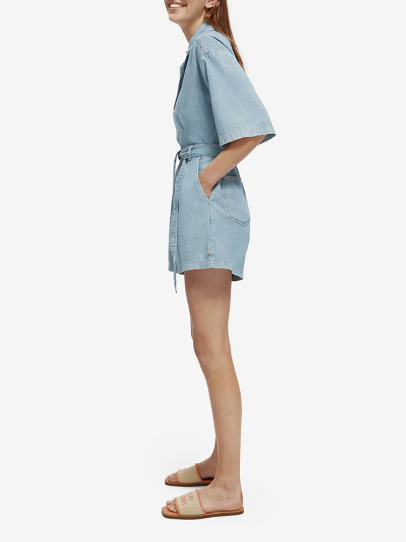 Scotch & Soda Scotch & Soda svijetloplavi ženski traper kombinezon