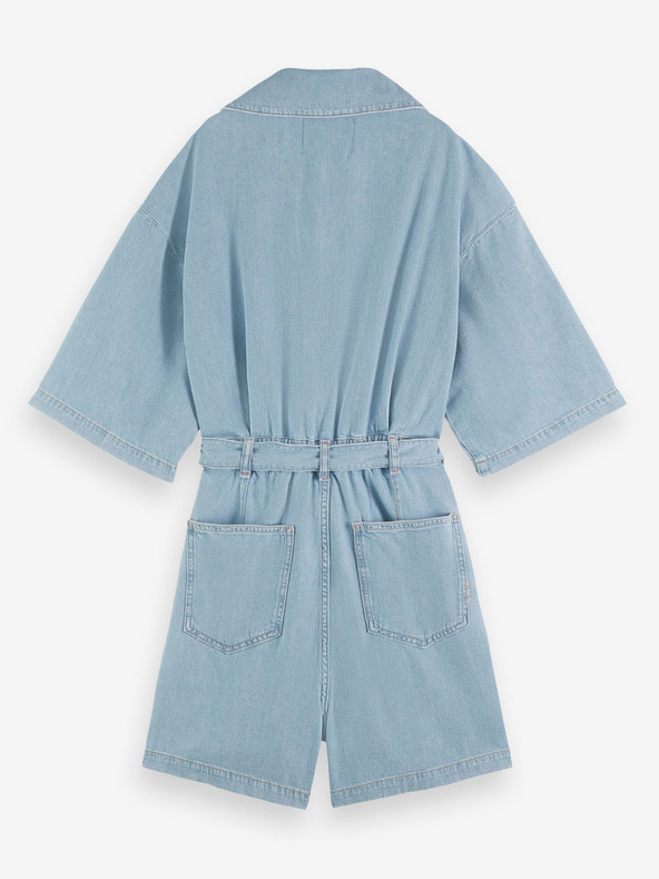 Scotch & Soda Scotch & Soda svijetloplavi ženski traper kombinezon