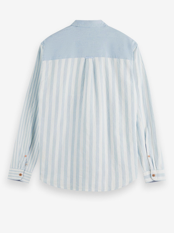 Scotch & Soda Scotch & Soda plavo-bijela muška košulja na pruge