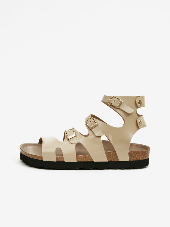 Ojju Bež ženske gležnjače OJJU