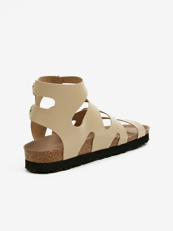 Ojju Bež ženske gležnjače OJJU