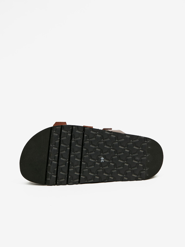 Ojju Ljubičasto-bež ženske papuče na platformi OJJU