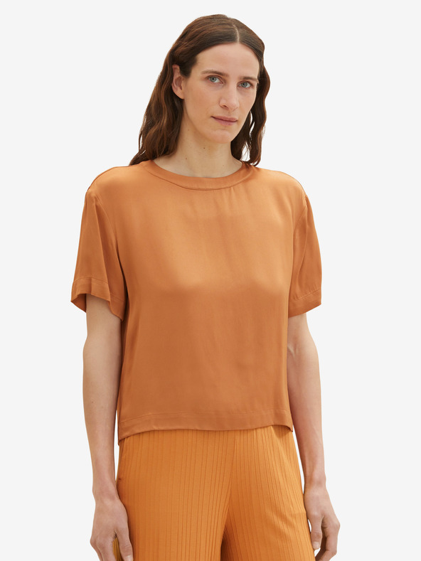 Tom Tailor Smeđa ženska bluza Tom Tailor