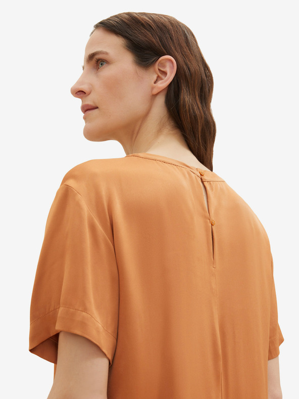 Tom Tailor Smeđa ženska bluza Tom Tailor