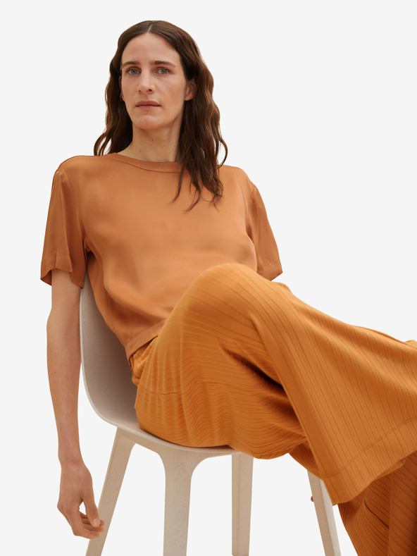 Tom Tailor Smeđa ženska bluza Tom Tailor