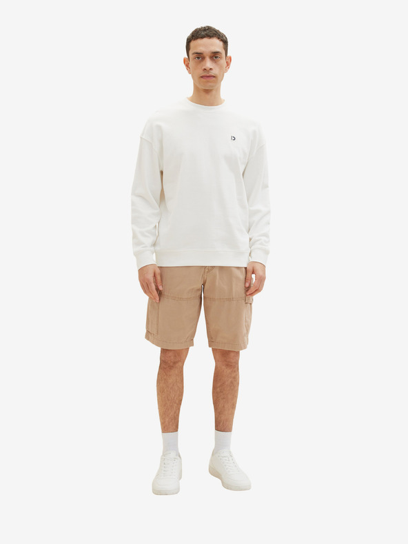 Tom Tailor Svijetlo smeđe muške kratke hlače s džepovima Tom Tailora