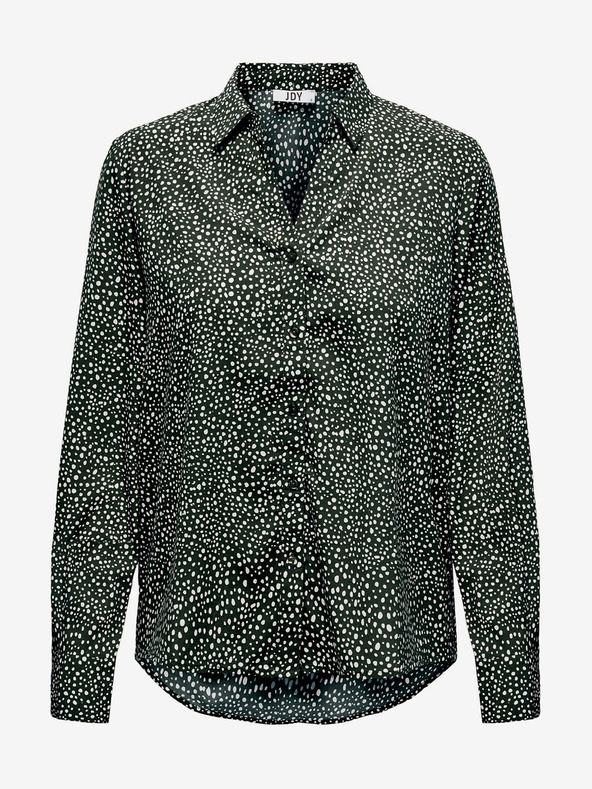 Jacqueline de Yong JDY Caine ženska crna košulja na točkice