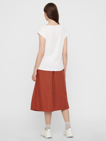 Pieces Bijela osnovna majica Pieces Kamala