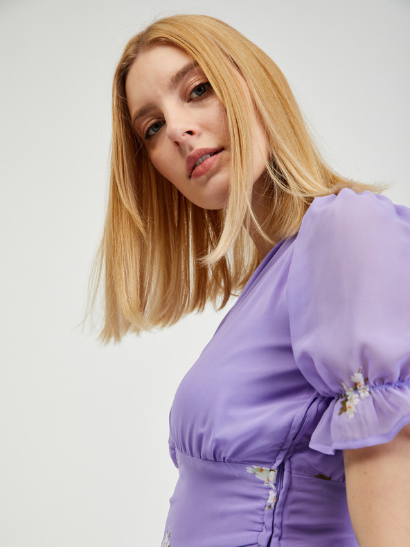 Orsay Svjetloljubičasta ženska haljina cvjetnog uzorka ORSAY