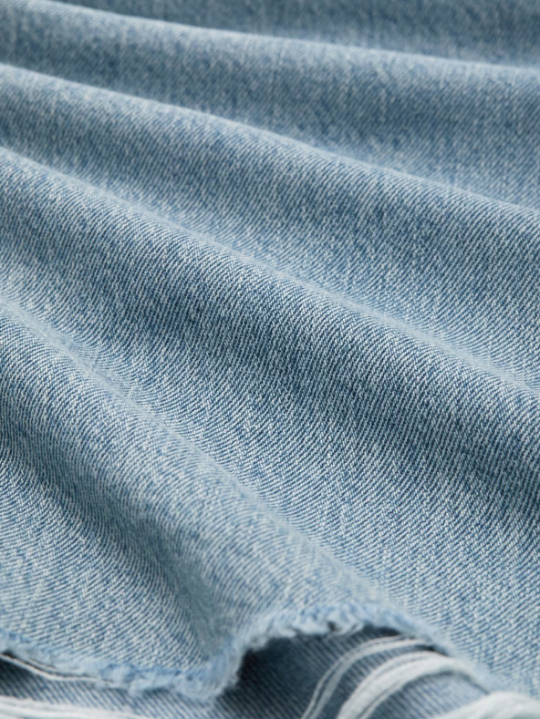 Tom Tailor Denim Svijetloplave ženske traperice širokih nogavica Tom Tailor Denim