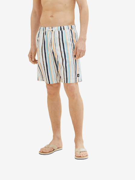 Tom Tailor Tom Tailor muške kupaće hlače na narančaste i plave pruge
