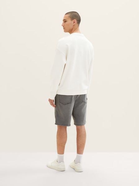 Tom Tailor Denim Sive muške traper kratke hlače Tom Tailor Denim