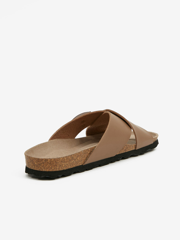 Ojju Smeđe muške papuče OJJU