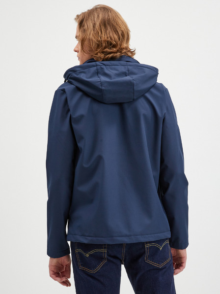 Jack & Jones Muška svijetloplava jakna s kapuljačom Jack & Jones Tyson