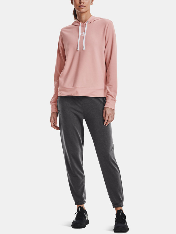Under Armour Ženski pulover Under Armour Rival Terry Hoodie