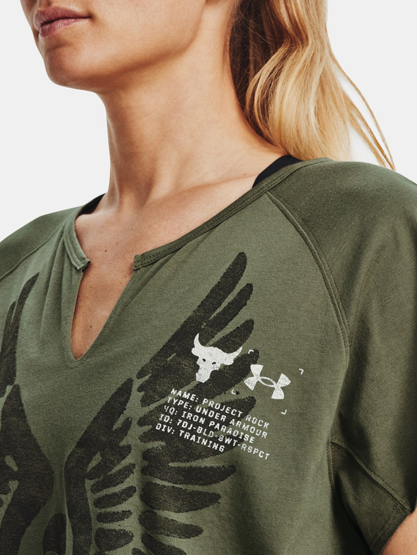 Under Armour Ženski majica Under Armour UA Projct Rock Wings SSV
