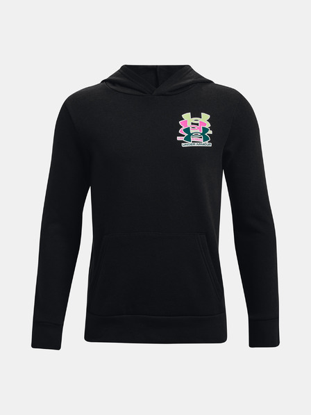 Under Armour Dječačka mikina Under Armour UA Rival Fleece ANAML Hoodie
