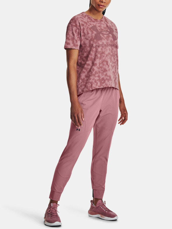 Under Armour Ženska majica Under Armour UA LOGO AOP HEAVYWEIGHT SS