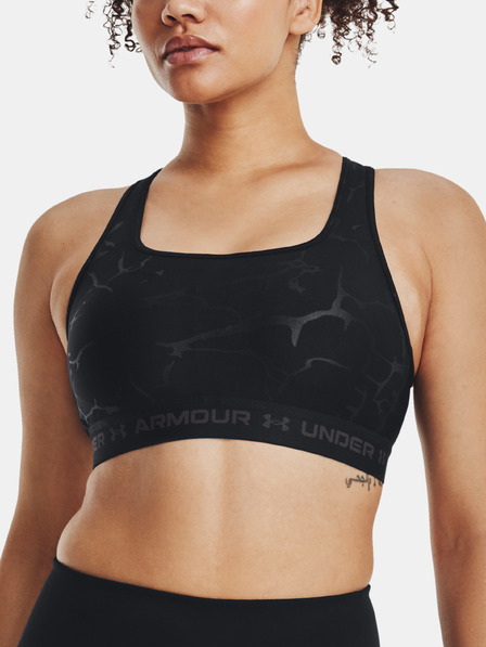 Under Armour Ženski grudnjak Under Armour UA Crossback Mid Emboss